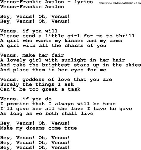 venus lyrics